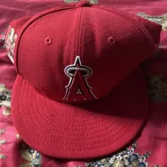 ニューエラ大谷翔平 17 レッド 野球帽 2018入手困難品