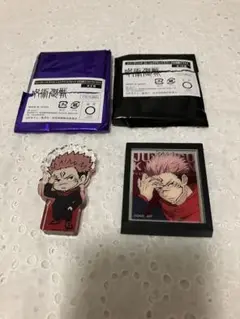 呪術廻戦　渋谷事変　大交流展　アクリルブロック　マグネットミラー　両面宿儺　2種