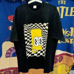 シンプソンズ　Tシャツ　メンズ　バート　サイケデリック　覚醒剤　イラスト