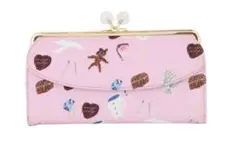 【中古】merry jenny 長財布 ピンク