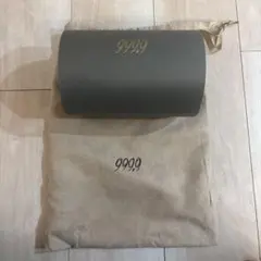 新品未使用　フォーナインズ　999.9 メガネケース グレー　非売品ノベルティ