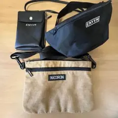 ENVYM NiCORON バッグ3点セット