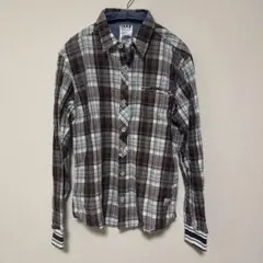 JUN ジュン 長袖ネルシャツ
