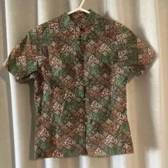 チャイナ服風ブラウス　手作り品　お値下げしました