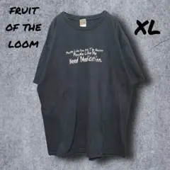 a107　【FLUIT OF THE LOOM】　Tシャツ　XL　輸入古着　00