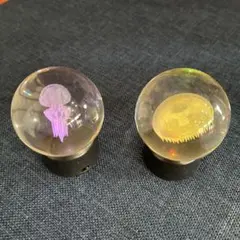 クラゲのクリスタルライトボール 2個セット