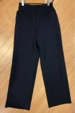 G/ BELL MILAN ミセス　上品ボトムス　9号　パンツ　紺色　丈96