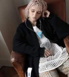 MUZE DRIVERS KNITドライバーズニット BLACK