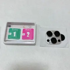 未使用　iphone14proプロMax シルバー　カメラレンズフィルム