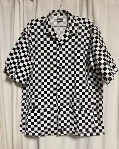 SUNNY SPORTS チェッカーパターン 半袖シャツ