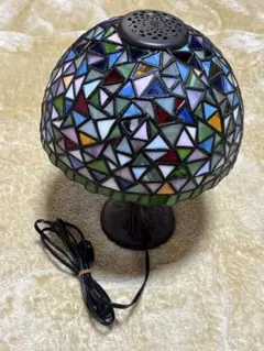 ステンドグラステーブルランプ（中古）