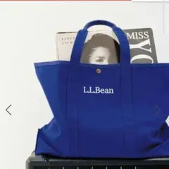 L.L.Bean for SALON 別注グローサリー・トート ブルー