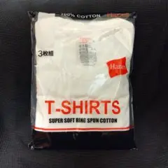 Hanes　Mサイズ白色丸首Tシャツ3枚セット