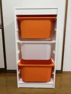 【送料込み】トロファスト　縦　白　ボックス3個