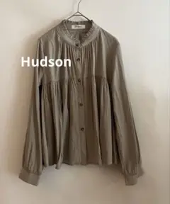 美品★Hudson★初秋ブラウス　長袖