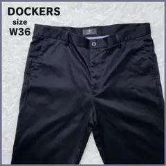 DOCKERS ドッカーズ ワークパンツ W36 ブラック ノータック