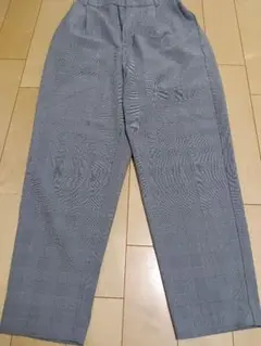 ロペピクニック　格子柄 パンツ　グレー　サイズ36