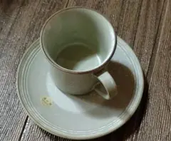 清水焼　コーヒカップ　ソーサー