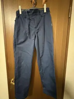 ワークマン　ワイドチノパンツ　S ネイビー