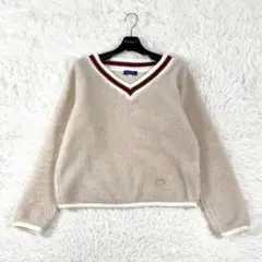ブルーレーベルクレストブリッジ トレーナー カットソー ボア ロゴプレート 38