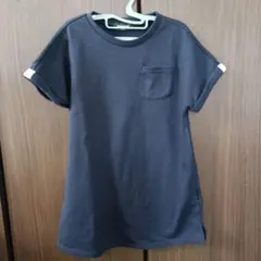コムサ　COMME CA ISM 半袖ワンピース 100cm ネイビー