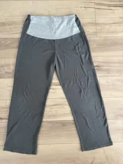 マタニティ パンツ グレー L〜LL
