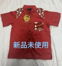 BLOK ブロック スカル襟付き Tシャツ