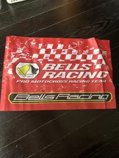 新品未使用◆BELLS RACING応援フラッグ◆オフロードバイクホンダスズキ