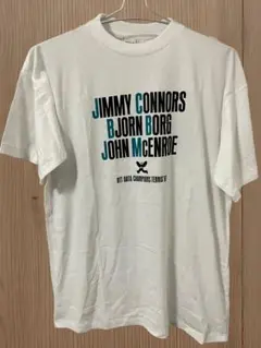 NTT DATA チャンピオンズテニス'97 Tシャツ　マッケンロー / ボルグ