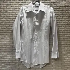 【美品】KOGEN SHIRTS ホワイト長袖シャツ　Mサイズ