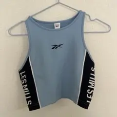 Reebok LES MILLS タンクトップ ライトブルー