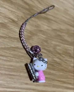 【激レア】【非売品】キティ　アルミニウム　ストラップ　ハローキティ