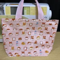①ハンドメイド　コギートートバッグ
