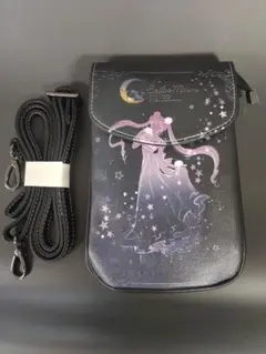★☆未使用☆★セーラームーン スマホ ポーチ ショルダーバッグ 薄型 軽量