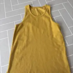 GLOBAL WORK イエロー タンクトップ S