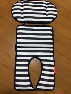 Cコア3Dベビーカーシート　ネイビーボーダー（保冷剤は付きません）