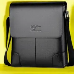 ショルダーバッグ 斜め掛けバッグ 肩掛けバッグ メンズ ビジネスバック 黒色
