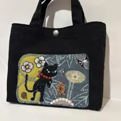 pjcクロッチくん　ミナペルホネン　ハンドメイド　ミニトートバッグ