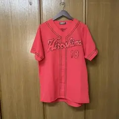 広島カープ　DESCENTE 【18番 森下選手】　Lサイズ