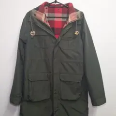SHIPS モッズコート カーキ 2ways Mサイズ レディース メンズ