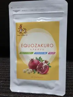 エクオザクロ 60粒 30日分 エクオール イソフラボン ザクロ ギャバ 大豆