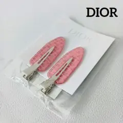 DIOR　ヘアピン　ノベルティ　非売品　ピンク　2個セット