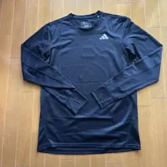 adidas ブラック 長袖 Tシャツ M