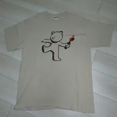 Banksy / Teddy Bear Bomber Tシャツ（L）