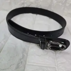 ★1300円‼️にしました★⑲シンプルな黒のベルトキッズベルト約90×3.5cm