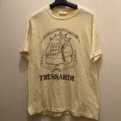 TRUSSARDI クリーム色 Tシャツ