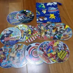 アニメDVDセット ポケモン・トランスフォーマーなど　巾着おまけ付き