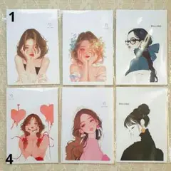人物ステッカー⑪　バラ売り可　oto.y.shop様