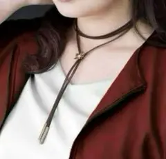 FF7 ファイナルファンタジーVIIレザーネックレス エアリス チョーカー新品