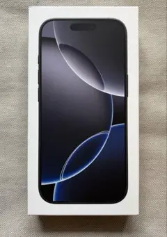 【新品未開封】iPhone16pro 128GB ブラックチタニウム